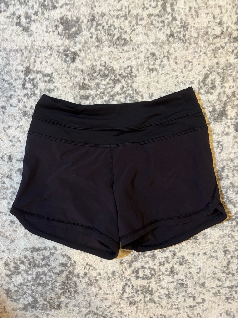 lululemon athletica Black High-Rise Athletic Shorts
